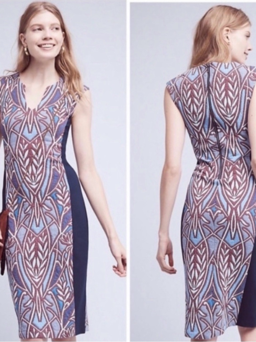 Anthropologie | HD in Paris Cleo Jacquard Dress Small